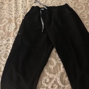 Figs Classic Black Scrub Pants